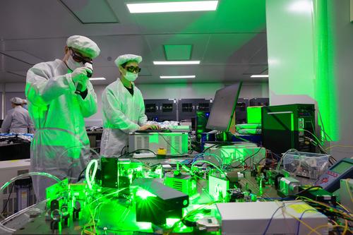 安徽合肥 光電科技公司激光生產車間閃耀創新之光